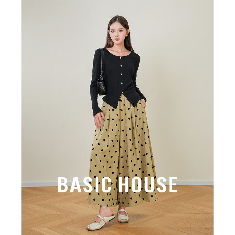 13834061.Basic House/百家好春款套装女爆款洋气春季套装两件套裙子
