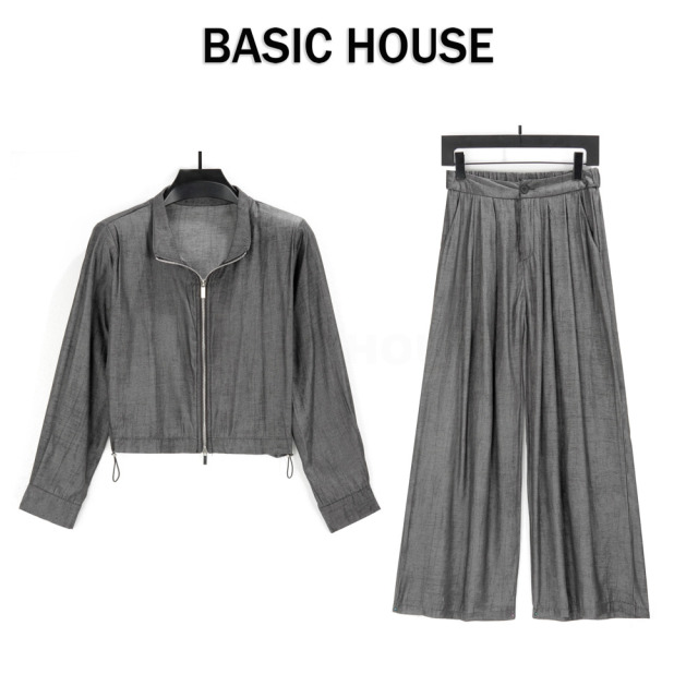 13834052.Basic House/百家好套装女时尚套装春风