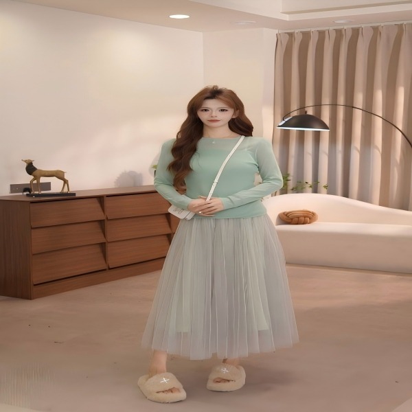 13834009.Basic House/百家好显瘦休闲时尚针织衫