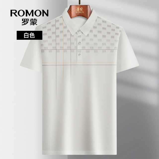 13475468.【79元任选2件】罗蒙男士经典翻领爸爸装短袖POLO衫(组合优惠,任意单件退款不发货,不支持任意单件退货)
