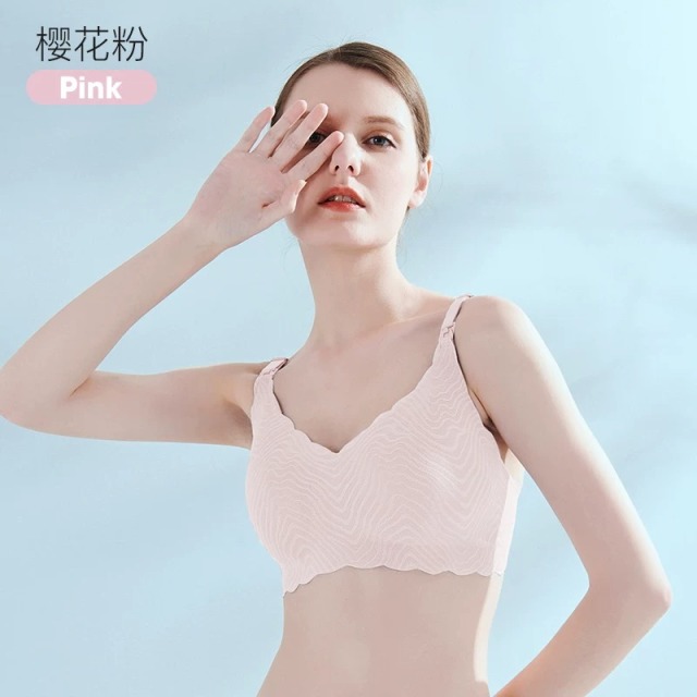 13727456.婧麒哺乳文胸孕妇内衣小贝壳哺乳文胸产后喂奶聚拢防下垂内衣孕期