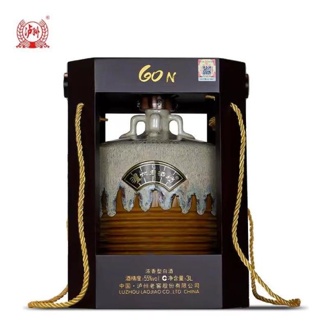 13831050.泸州老窖老酒坊 建坊纪念酒 55度 3L*1坛 浓香型大坛酒