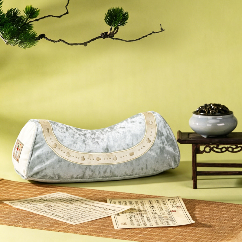 13529257.【徐州非遗马庄香包】 端午节马上青松香包靠枕薰衣草颈椎枕