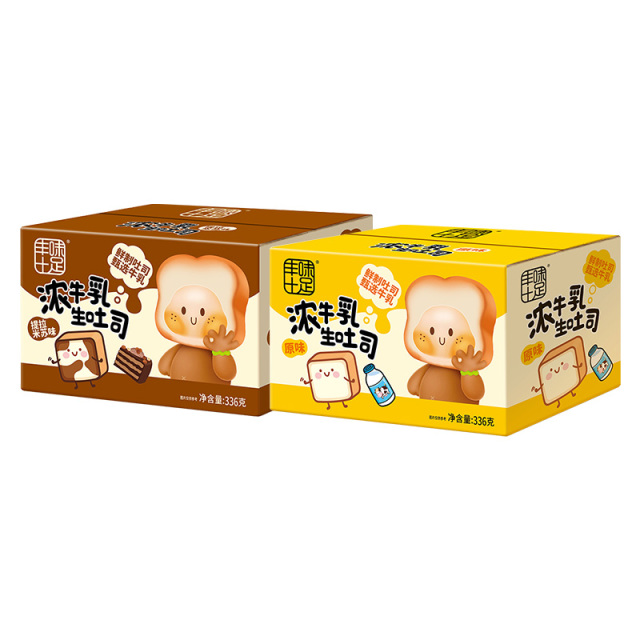 13657126.丰味十足浓牛乳吐司面包336g