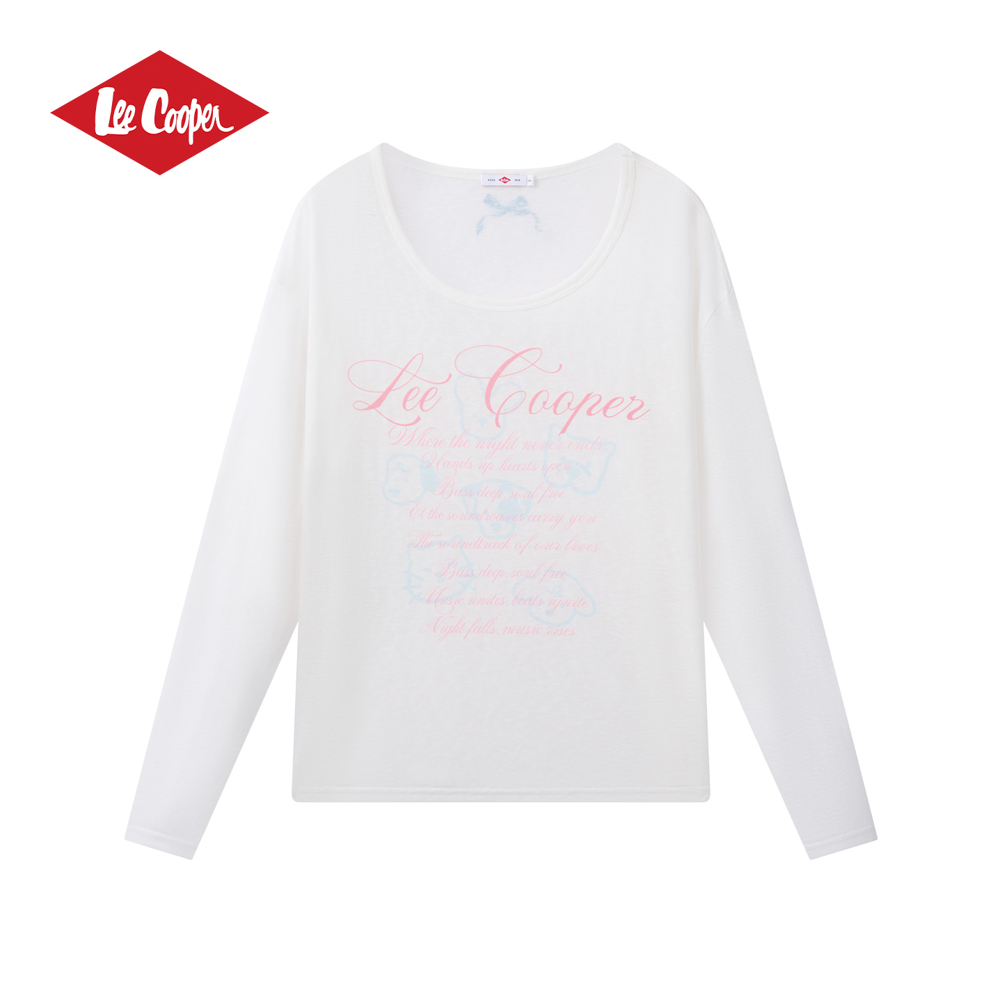 13534552.Lee Cooper短袖T恤基础圆领上衣显瘦女生百搭夏新款