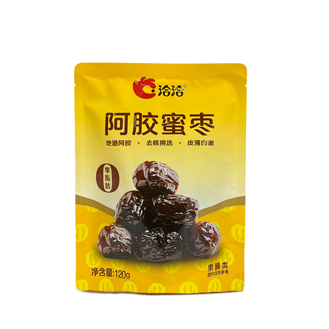 13677454.【39.9元任选8件】洽洽阿胶蜜枣120g
