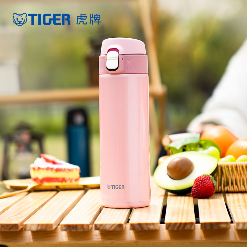 13631138.TIGER虎牌保温杯梦重力便携男女单手弹盖480ML304不锈钢水杯子MMJ-A48C
