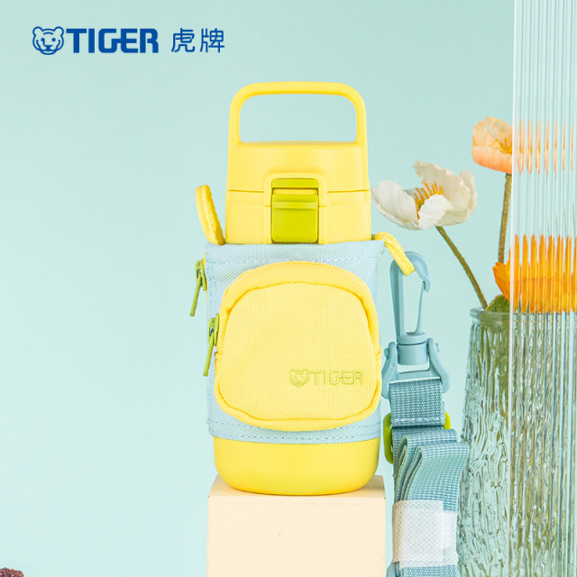 13631314.【微瑕介意者慎拍】TIGER虎牌儿童保温杯便携水壶可爱高颜值小学生直饮水杯MTT-B35C