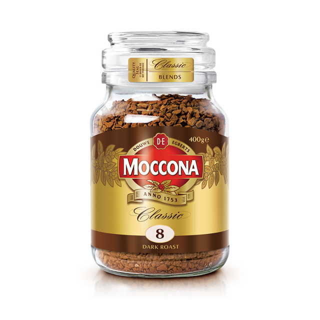 13775172.摩可纳moccona 8号10号进口冻干纯黑咖啡无蔗糖速溶400g(赠品下单后15天内发)