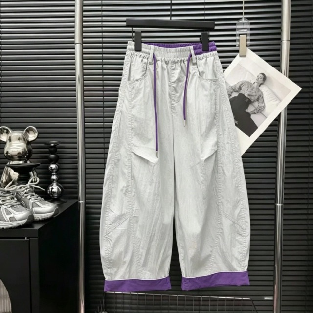 13679837.【破价清仓一件不留,69.9任选两条】新款儿童拼色时尚潮流工装休闲长裤26100