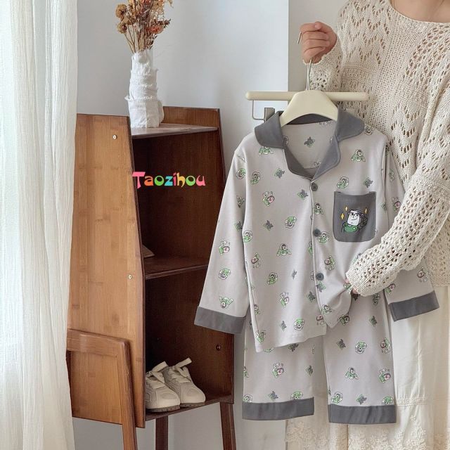 13701935.2026儿童纯棉家居服套卡通套装