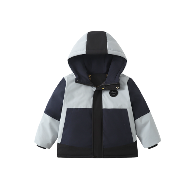 13841334.童C撞色户外羽绒服CTDYY405