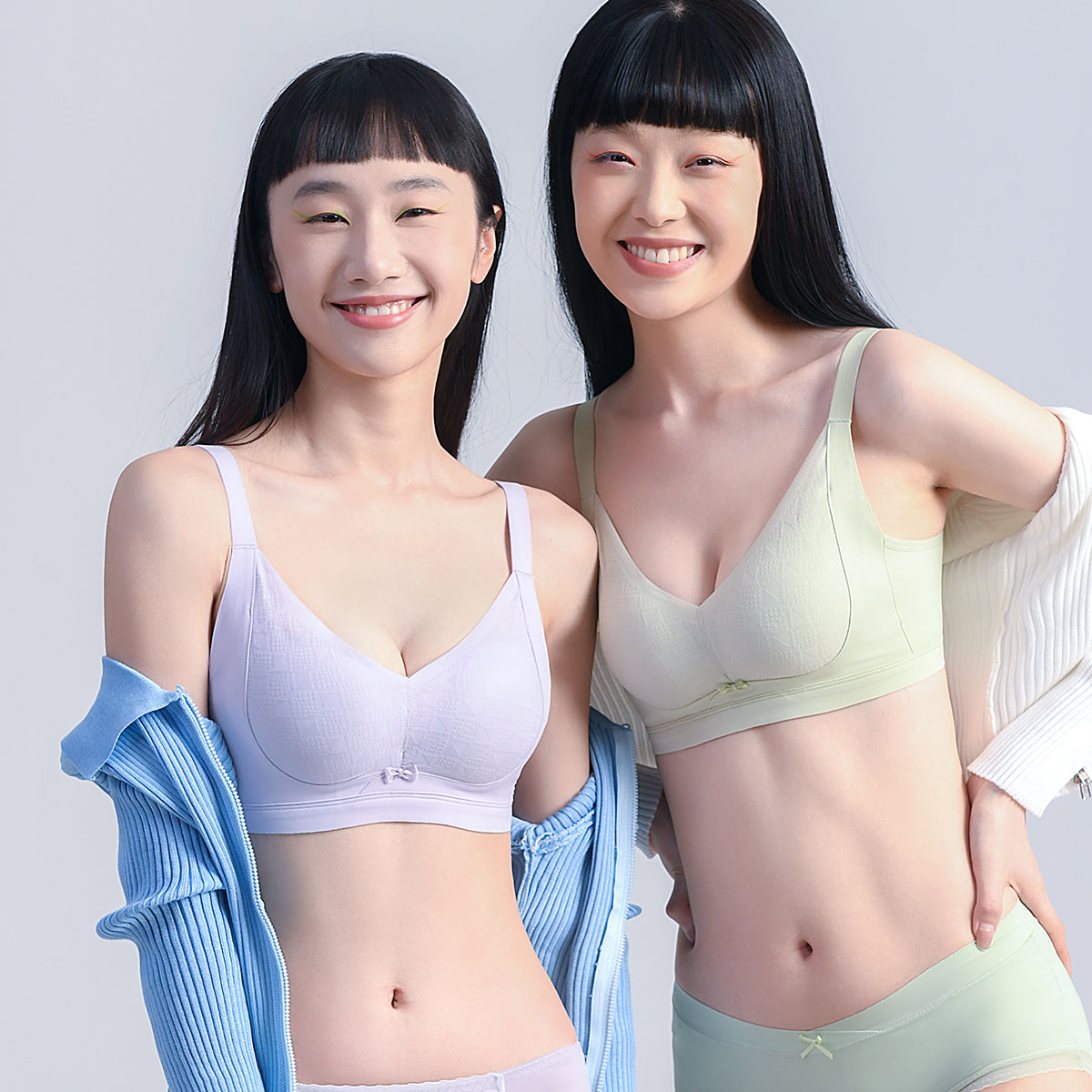 13684948.GOSO无钢圈透气文胸女士轻薄款舒适内衣