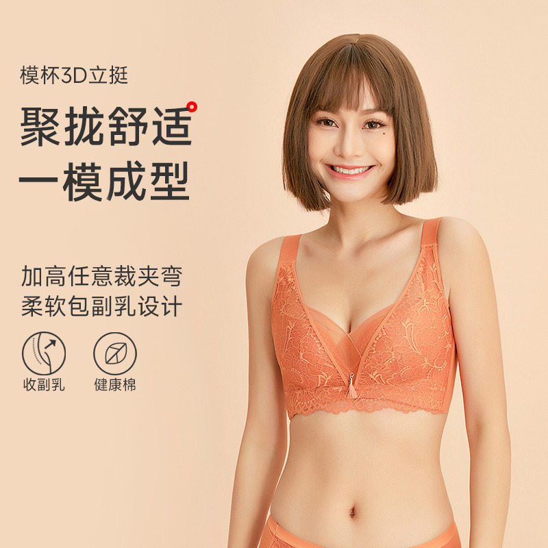 13670264.无钢圈聚拢塑适文胸（C/D-）420