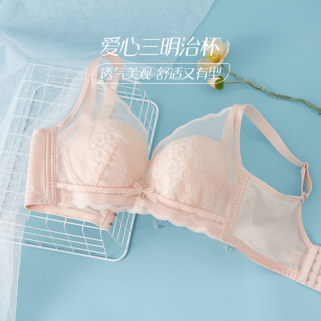 13671419.三明治记忆钢圈聚拢文胸（B/C-）