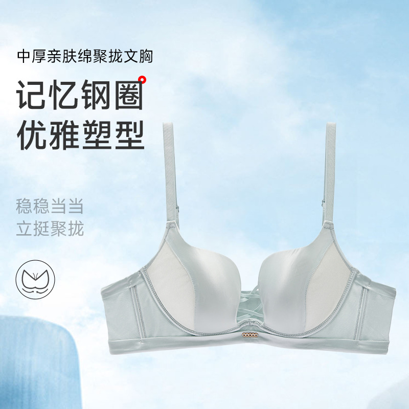 13672585.亲肤绵记忆钢圈聚拢文胸（A+/B)