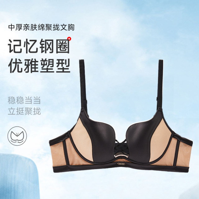 13672585.亲肤绵记忆钢圈聚拢文胸（A+/B)