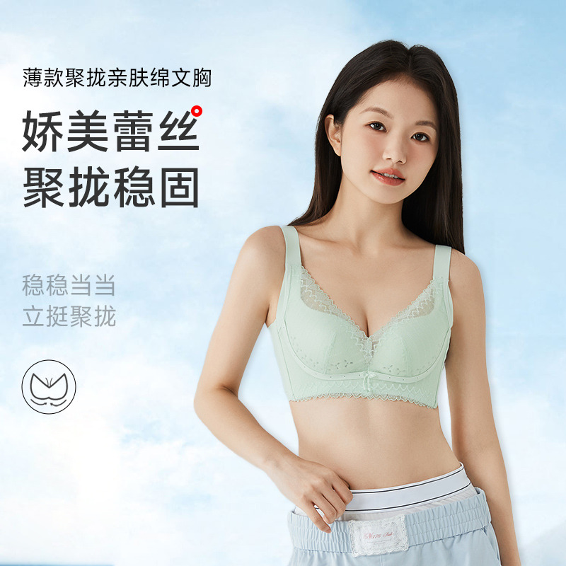13674526.聚拢无钢圈亲肤绵文胸（A+/B）