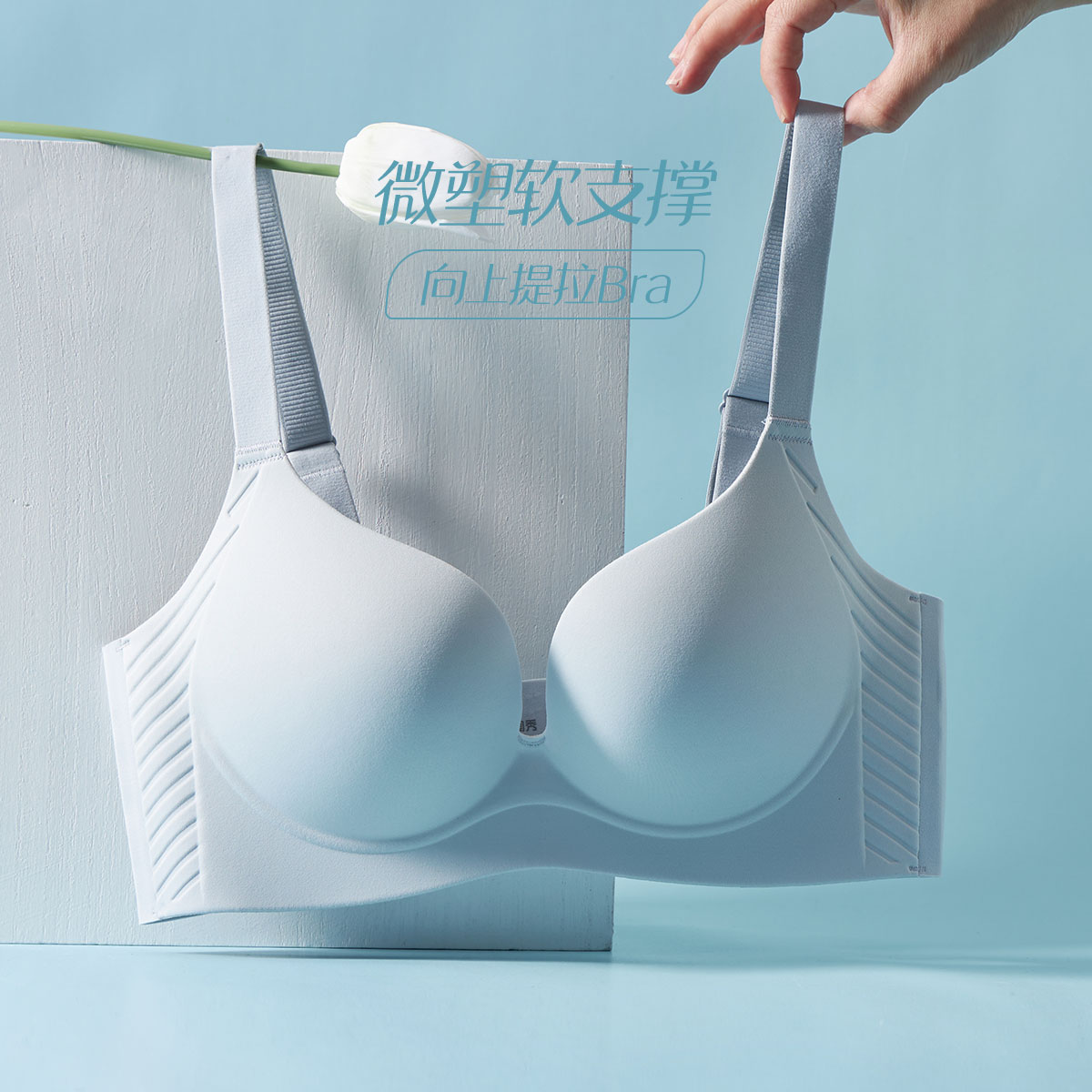 13686531.亲肤绵无钢圈聚拢文胸(B/C-)