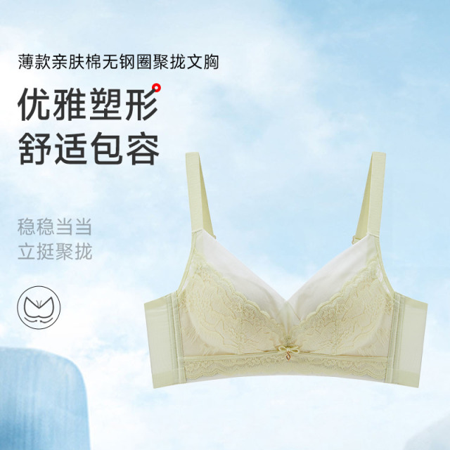 13687699.亲肤棉无钢圈聚拢文胸(B/C-)