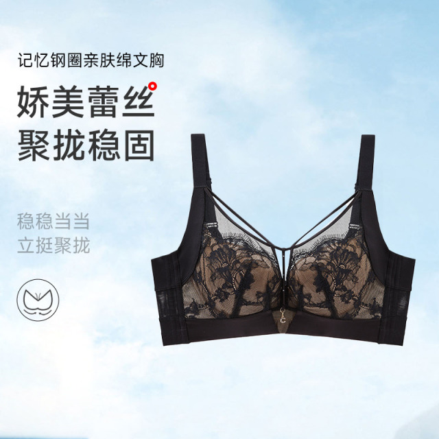 13687152.调整记忆钢圈亲肤绵文胸(B+/C)