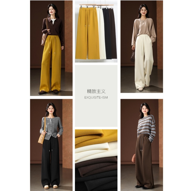 13818926.【希俪衣都定制款莱赛尔加棉小弯刀裤 面料滑的像丝绸】客供定制面料，手感细腻柔软但又不失韧性! 垂感超好很显瘦又高档！