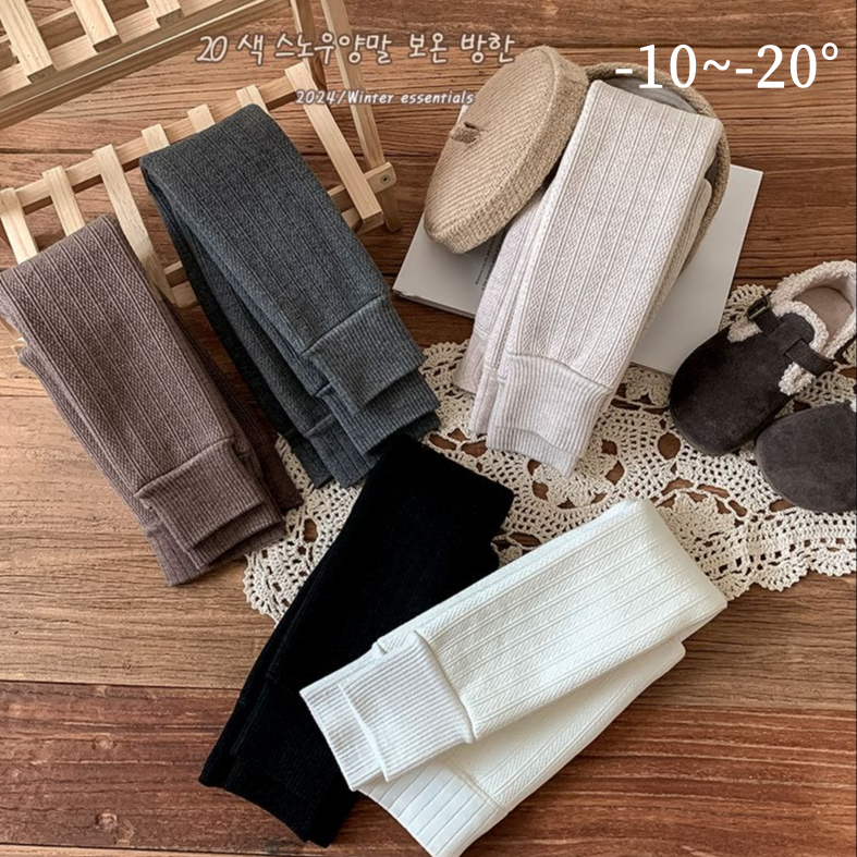 13801522.儿童420g过冬款巨厚麻花一体绒打底裤加厚打底裤708