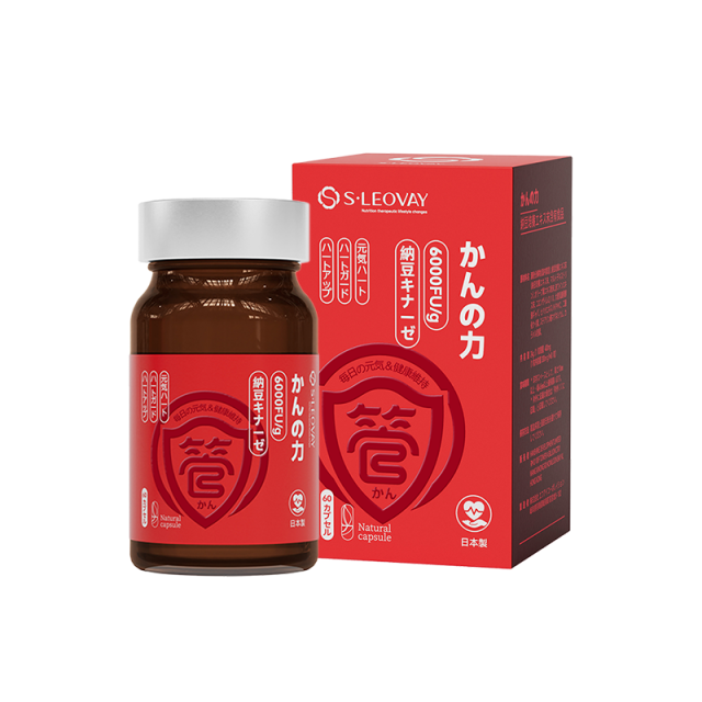 13744388.S.Leovay 心之力 纳豆激酶胶囊 60粒/瓶