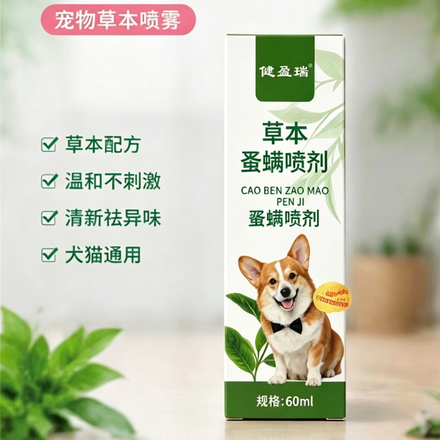 13758213.猫藓狗藓蜱虫宠物皮肤液专用外杀虫剂60ml/瓶