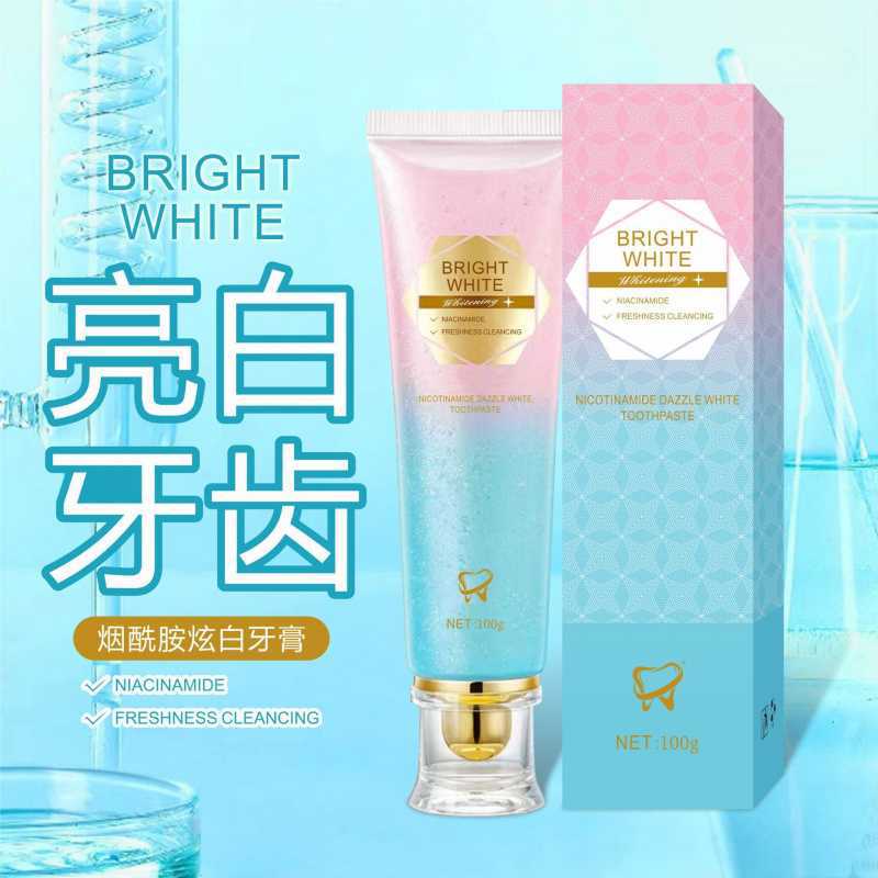 13758040.双色清爽洁牙齿清洁口腔护理留香100g/支