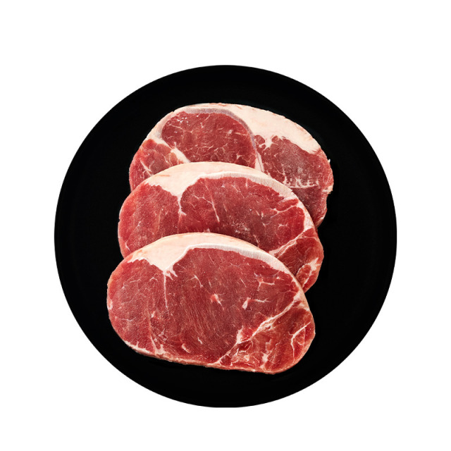 13733307.恒都 美式眼肉菲力牛排1kg(眼肉5片、菲力5片)