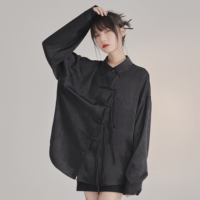 13848176.诗茉琳万有引力博物新中式中国风长袖衬衫女宽松复古松弛感上衣外套