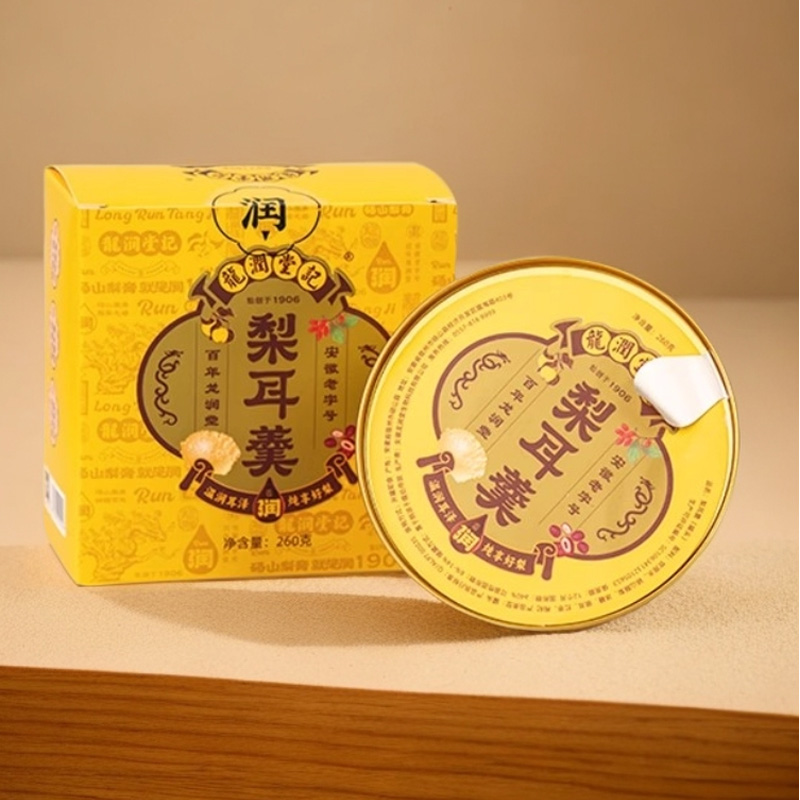 13791089.【满169赠】安徽老字号龙润堂记梨耳羹260g*3碗
