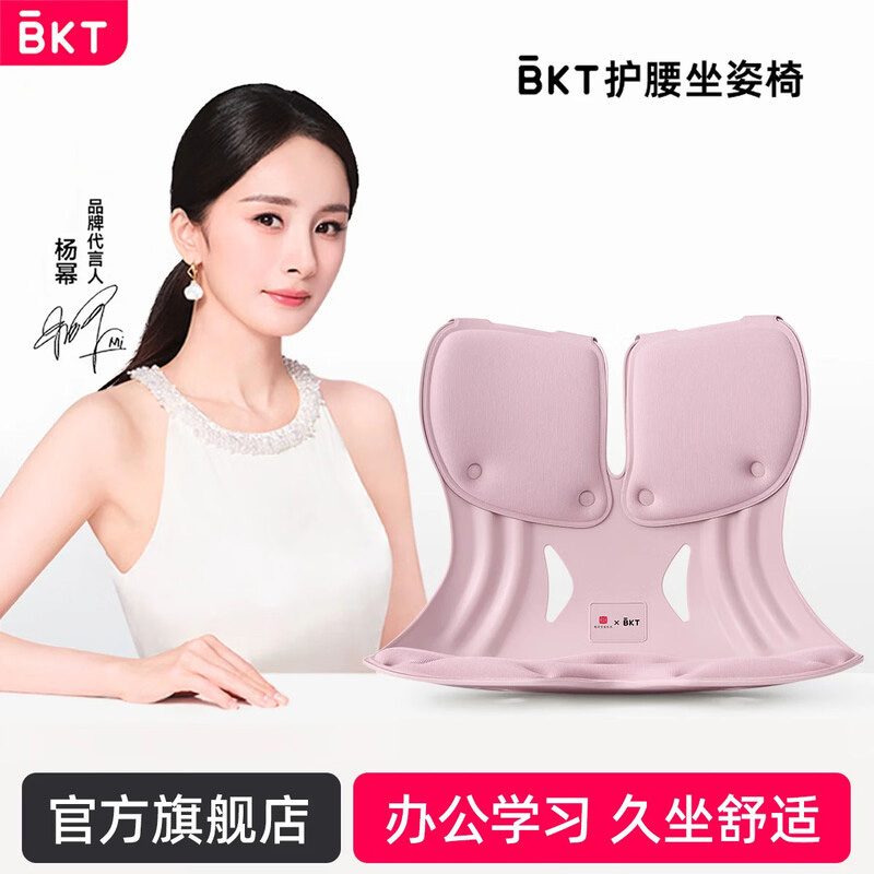 13848408.BKT护腰坐垫久坐靠背人体工学坐椅靠腰办公室腰靠支撑