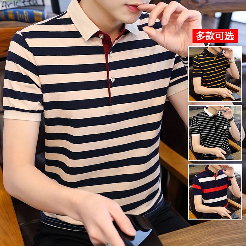 10783712.衣仕梵夏季男式POLO衫商务翻领短袖T恤【衣仕梵男装XJ】