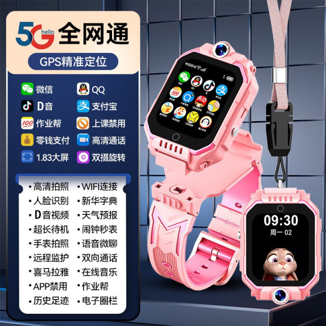 11764874.HNEW 5G全网通智能儿童电话手表视频通话定位多功能小学生手表