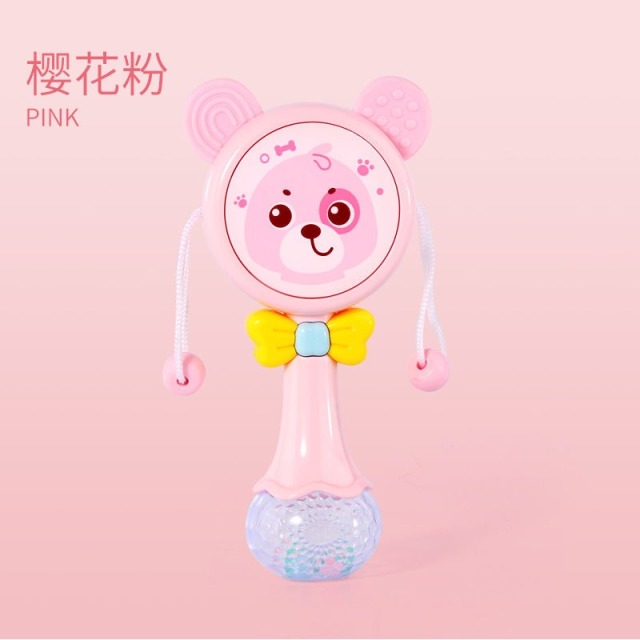 12183771.婴儿拨浪鼓可啃咬0到3个月宝宝手摇鼓益智早教玩具音乐波浪鼓摇摇鼓玩具