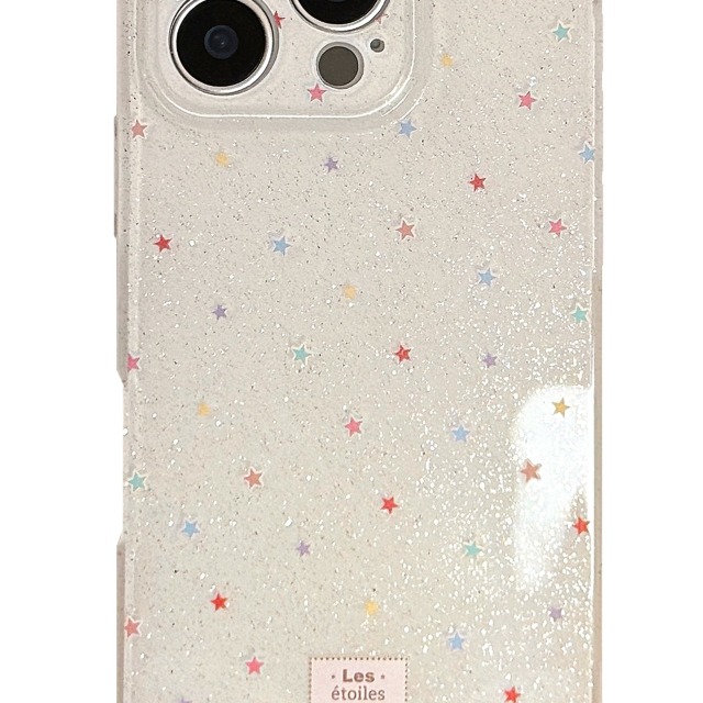 12417636.ins韩系彩色星星适用苹果16手机壳iPhone15ProMax小众11/12高级感超13/14硅胶16Pro保护套新款