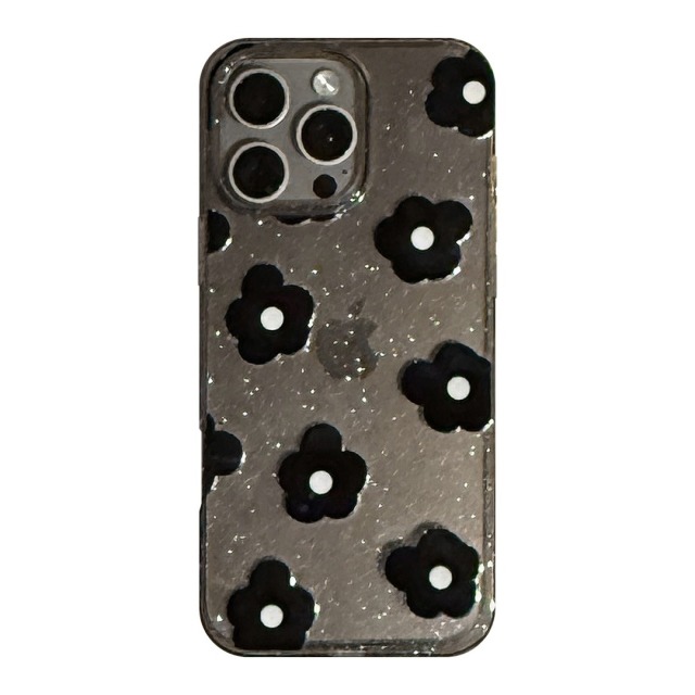 12445663.ins风暗黑花朵使用苹果16ProMax手机壳iPhone13新款超薄15小众高级感14个性文艺保护套防摔硅胶16Pro