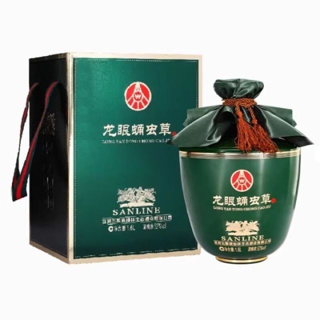 13717158.五粮液仙林生态龙眼蛹虫草酒52度1.6L*1坛