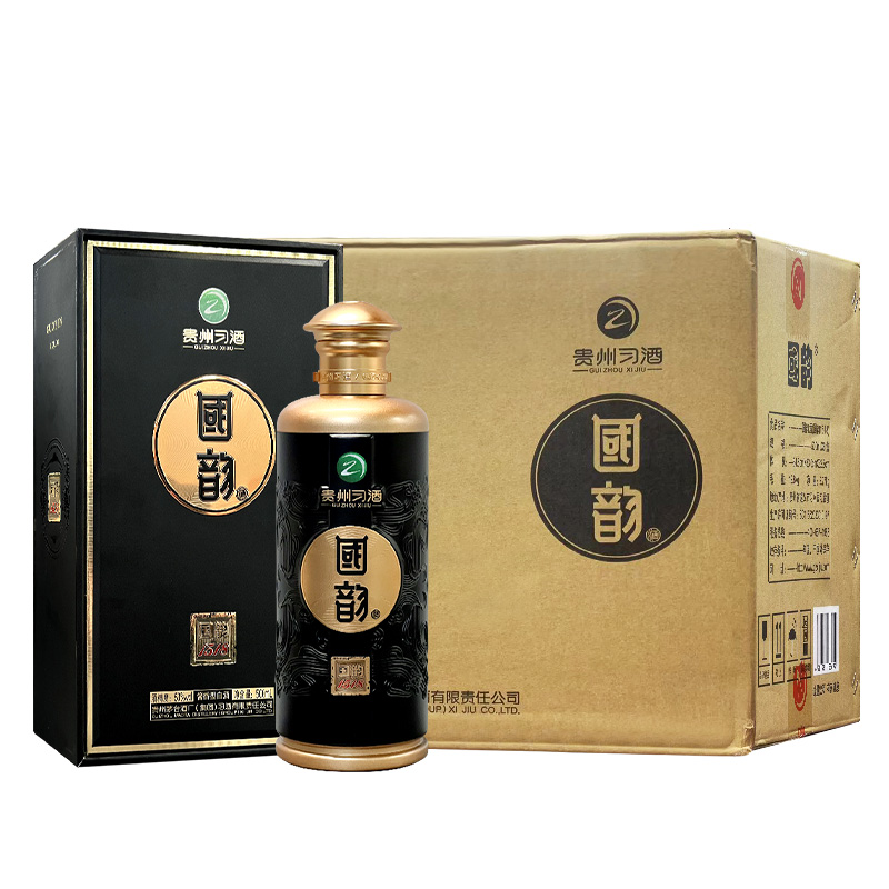 13733641.贵州习酒53度酱香型白酒国韵系列 500ml/瓶礼盒包装【多款可选】【广东省发货】