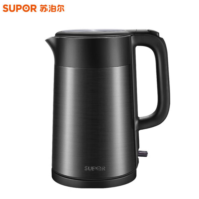10239392.苏泊尔(SUPOR)电水壶保温316不锈钢内胆家用电烧水壶1.7L自动断电双层防烫电热水壶SW-17S32A