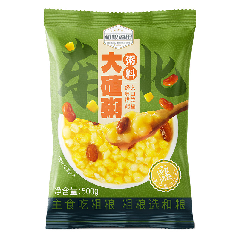 12714335.溢田东北大碴粥500g*5【新疆西藏不发货】如因买家原因拒收 买家需承担快递往返运费