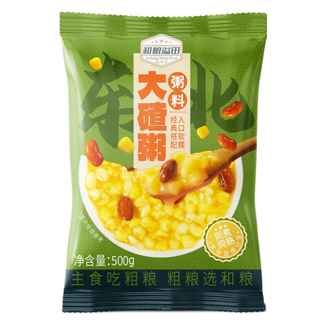 12714335.溢田东北大碴粥500g*5【新疆西藏不发货】如因买家原因拒收 买家需承担快递往返运费