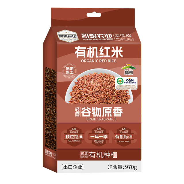 12723862.溢田有机红米970g【新疆 西藏不发货】如因买家原因拒收 买家需承担快递往返运费