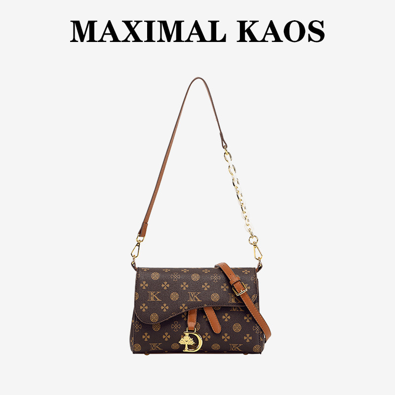 11790598.MAXIMAL KAOS轻奢女包挂件不规则设计感腋下包时尚单肩手提斜挎包