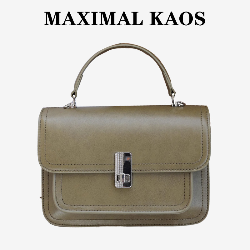 11864786.MAXIMAL KAOS轻奢质感真皮女包头层牛皮时尚包潮流休闲包手提单肩斜挎包通勤包