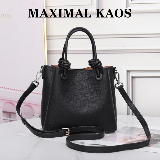 11865558.MAXIMAL KAOS轻奢质感真皮女包新款头层牛皮手提单肩斜挎包休闲时尚包大容量通勤包