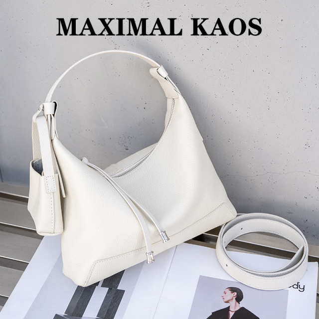 12112701.MAXIMAL KAOS轻奢质感真皮女包经典休闲头层牛皮女包时尚休闲包潮流通勤包