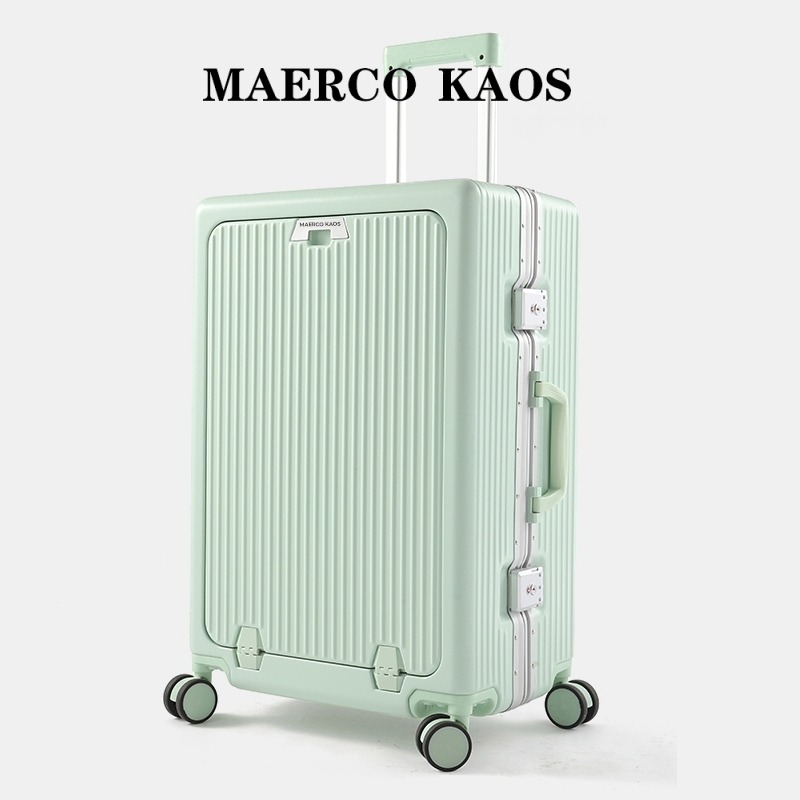 12800121.MAERCO KAOS轻奢高档拉杆箱质感行李箱时尚男女铝框旅行箱子